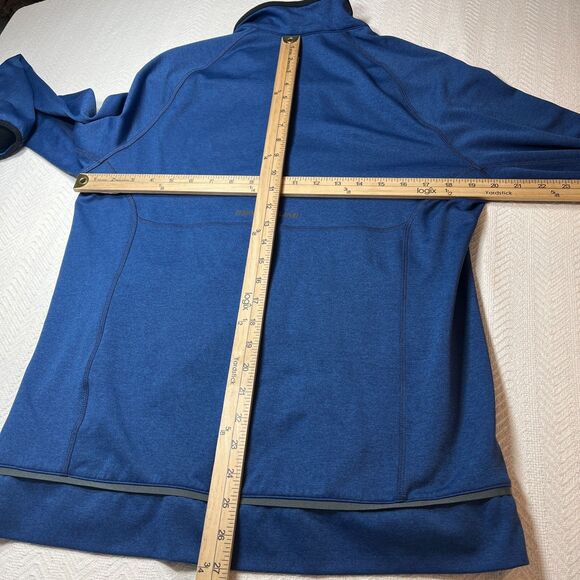 Pearl Izumi Sweater Mens Medium Blue Cycling Fleece Full Zip Reflective Bike - Picture 6 of 11